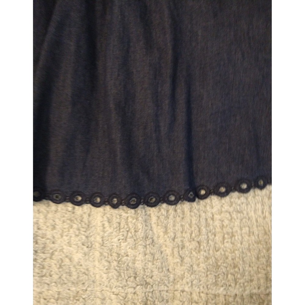 Juicy couture denim strapless mini dress Sulz 12 Sexy Feminine City Y2k - Picture 10 of 12